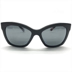 Chanel CC Logo Sunglasses Eyewear Black Case — view 3