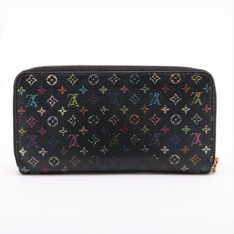 Louis Vuitton Monogram Multicolor Zippy Wallet Round Zip Long — view 4