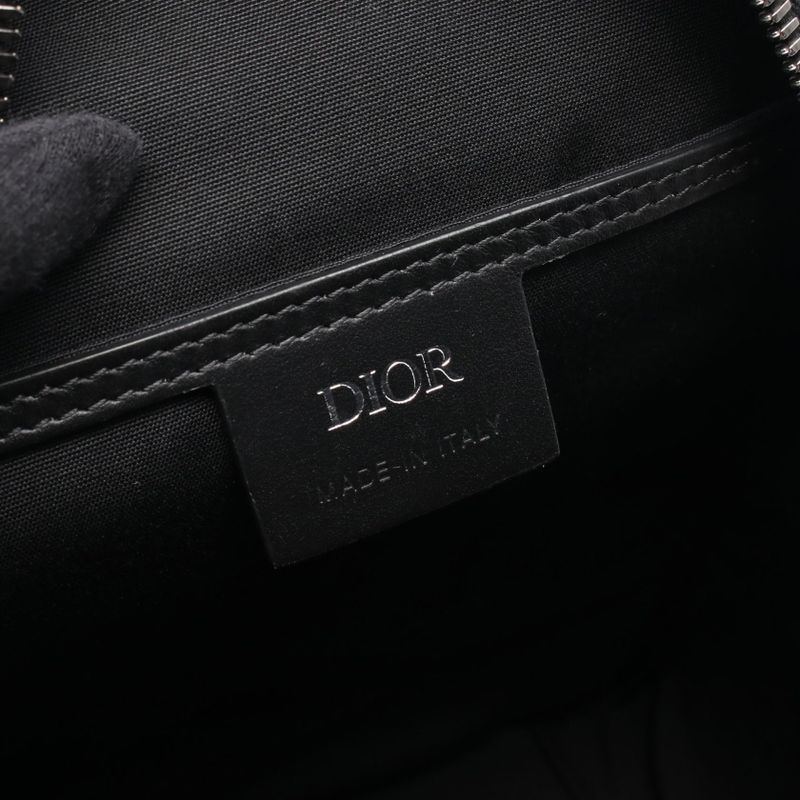 Dior Waist Bag Body Rider Mini Suring CD Diamond Black Coated — view 4