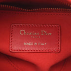 Dior Handbag Lady Mini Heart Cannage Red Leather — view 4
