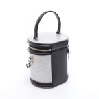 Louis Vuitton Cannes Epi Silver Noir Black Leather — view 2