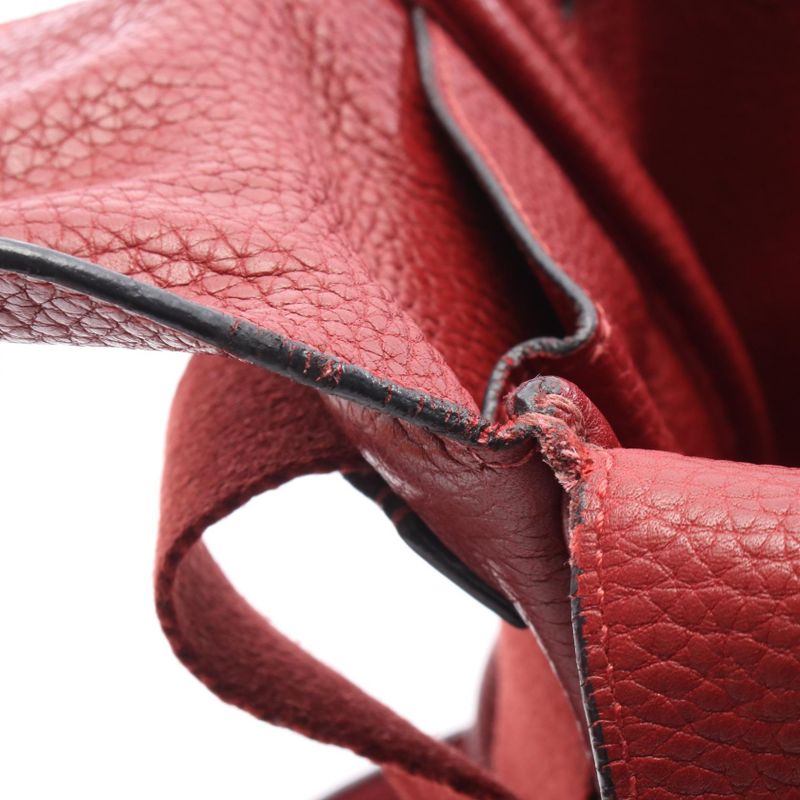 Hermes Shoulder Bag Tibetan Vertical MM Rouge Garance Other — view 6