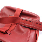 Hermes Shoulder Bag Tibetan Vertical MM Rouge Garance Other — view 8