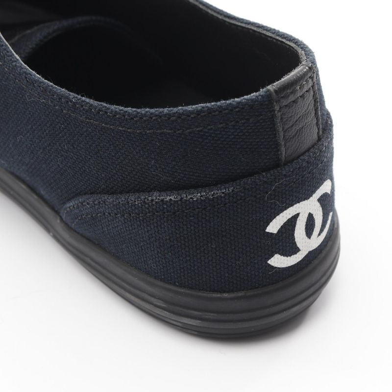 Chanel Sneakers Coco Mark Canvas — view 7