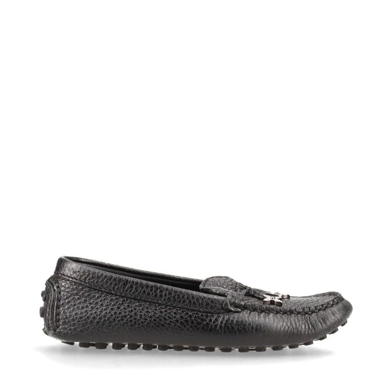 Louis Vuitton 07 Leather Driving Shoes 34 Fa1007 Black — view 4