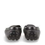 Louis Vuitton 07 Leather Driving Shoes 34 Fa1007 Black — view 6