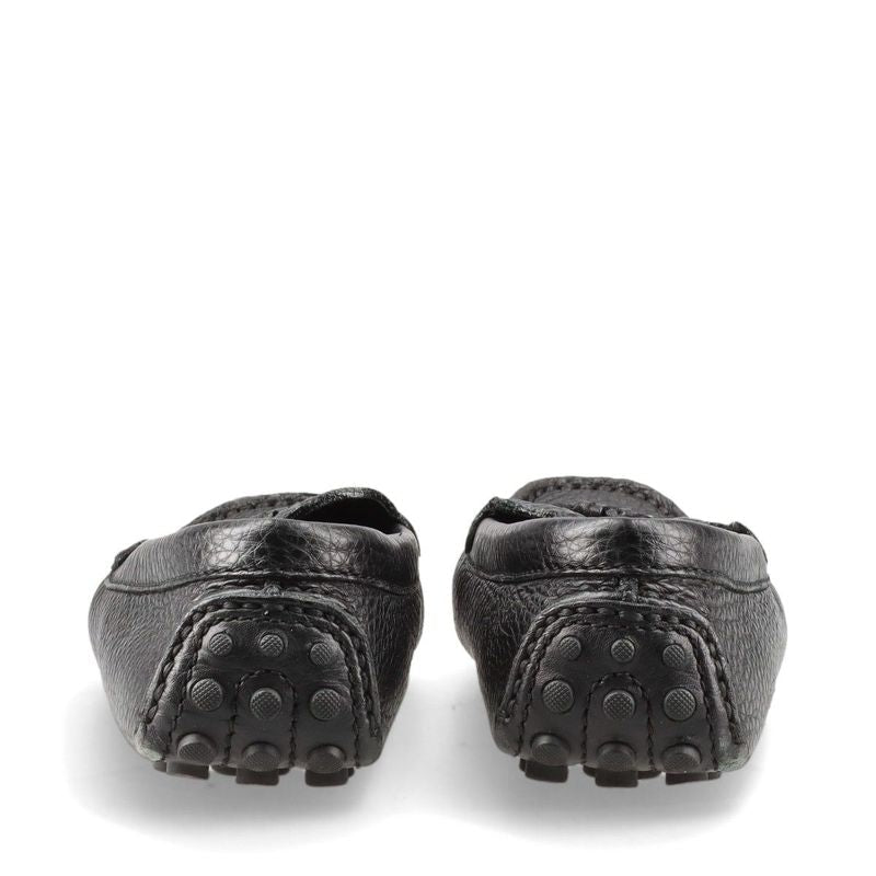 Louis Vuitton 07 Leather Driving Shoes 34 Fa1007 Black — view 6