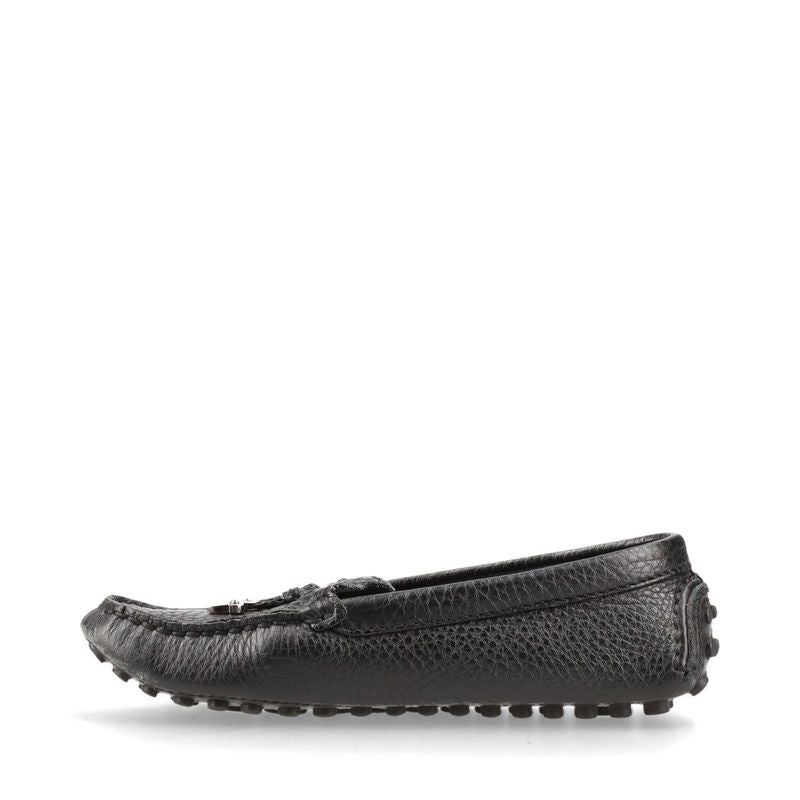 Louis Vuitton 07 Leather Driving Shoes 34 Fa1007 Black — view 5