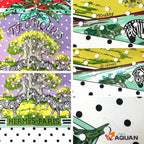 Hermes Carre 140 Shawl Tropiques Tropical Flowers Birds Animal Silk New Vintage — view 2