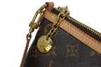 Louis Vuitton Palermo PM Handbag Monogram Leather Gold — view 6