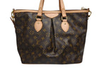 Louis Vuitton Palermo PM Handbag Monogram Leather Gold — view 3