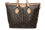 Louis Vuitton Palermo PM Handbag Monogram Leather Gold — view 2