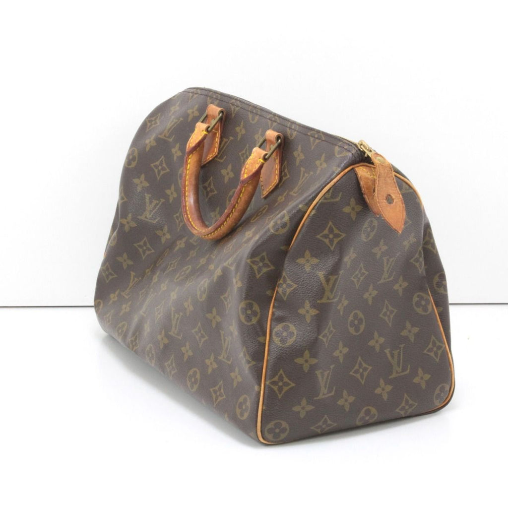 Louis Vuitton Monogram Speedy 35 Boston Bag — view 3