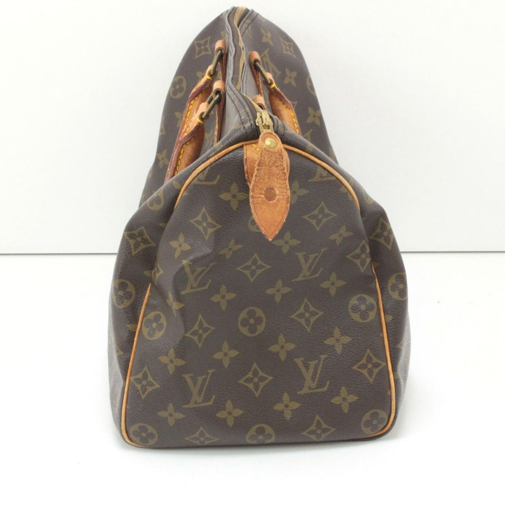 Louis Vuitton Monogram Speedy 35 Boston Bag — view 5