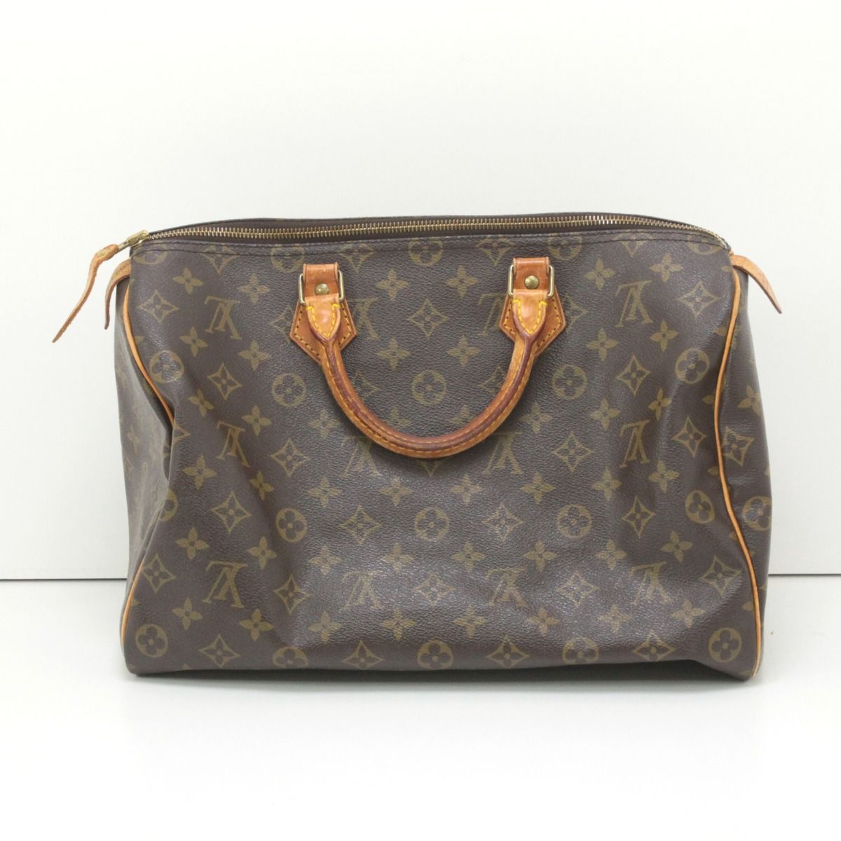 Louis Vuitton Monogram Speedy 35 Boston Bag — view 2