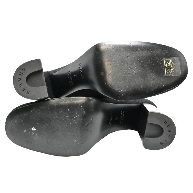 Hermes Twist Black Size 23.5 Boots — view 5