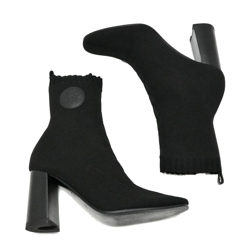 Hermes Twist Black Size 23.5 Boots — view 3