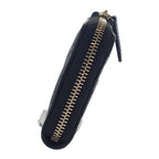 Chanel Key Ring Ap0221 Coin Case Caviar Leather Black Gold Hardware — view 3
