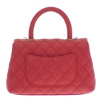 Chanel Coco Handle XS Shoulder Bag Handbag Caviar Leather Red Gold Hardware — view 2