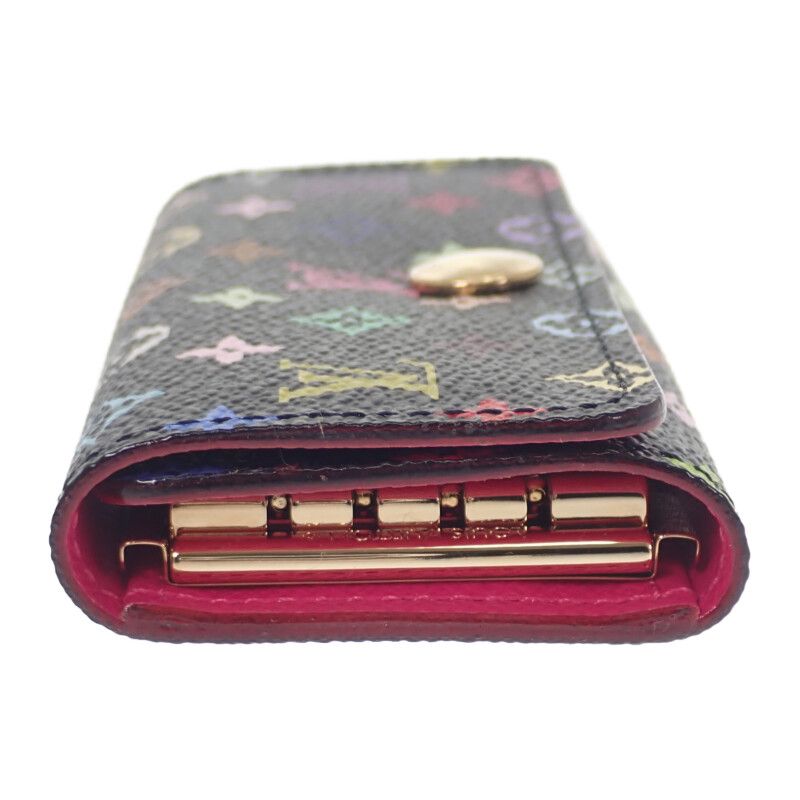 Louis Vuitton Multicolor Multicles 4 key Case Monogram Black Grenade — view 3