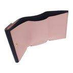 Louis Vuitton Portefeuille Lock Mini Trifold Wallet Grain Calf Leather — view 7