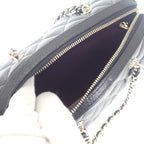 Chanel Quilted Mini Boston 2025 SS Ap4474 2-Way Bag Shoulder Caviar — view 7
