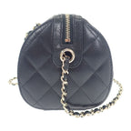 Chanel Quilted Mini Boston 2025 SS Ap4474 2-Way Bag Shoulder Caviar — view 3