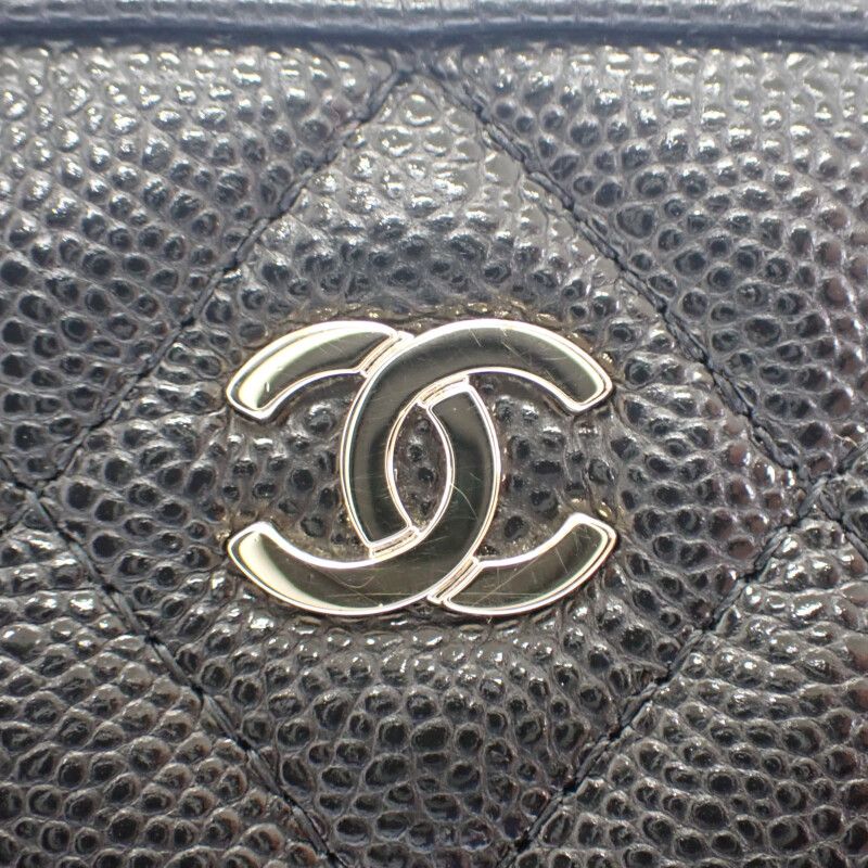 Chanel Quilted Mini Boston 2025 SS Ap4474 2-Way Bag Shoulder Caviar — view 8