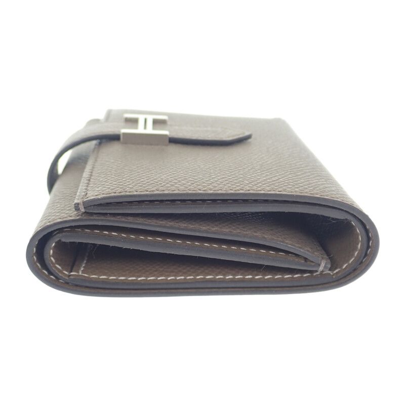 Hermes Bearn Combination Nevelso Trifold Wallet Vaux Epson Etan — view 3