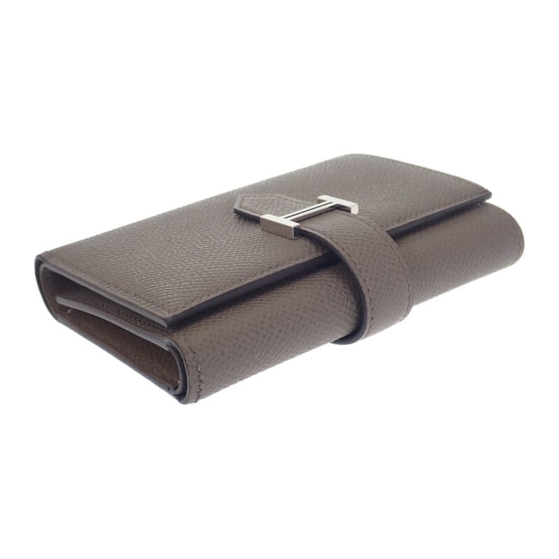 Hermes Bearn Combination Nevelso Trifold Wallet Vaux Epson Etan — view 6