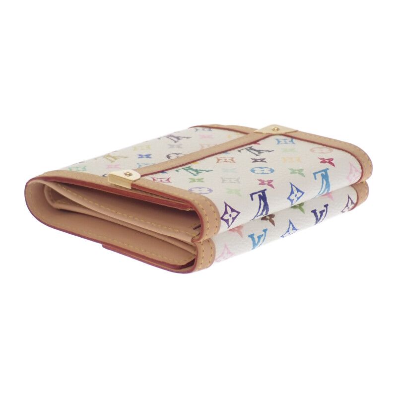 Louis Vuitton Porte Monnaie Vieux Carte Cles Di Trifold Wallet Bron Takashi — view 5