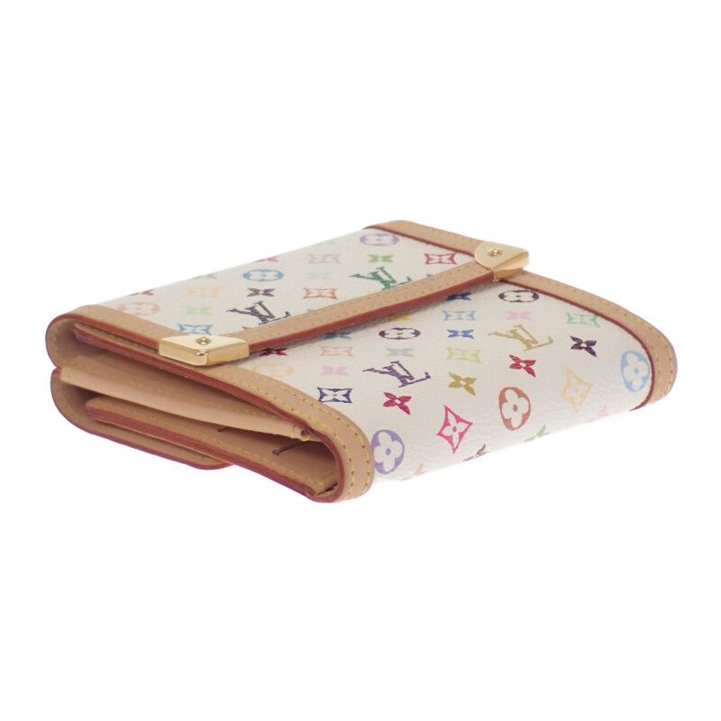 Louis Vuitton Porte Monnaie Vieux Carte Cles Di Trifold Wallet Bron Takashi — view 4