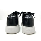 Prada Sneakers Shoes Leather Black Logo — view 5