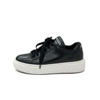 Prada Sneakers Shoes Leather Black Logo — view 3