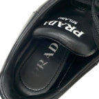Prada Sneakers Shoes Leather Black Logo — view 7