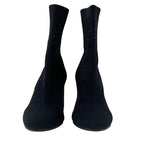 Louis Vuitton Silhouette Line Monogram Boots Short Shoes Fabric Black — view 2