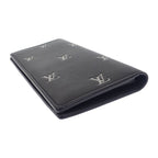 Louis Vuitton Portefeuille Brazza NM Long Wallet Calf Leather Black — view 5