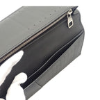 Louis Vuitton Portefeuille Brazza NM Long Wallet Calf Leather Black — view 8