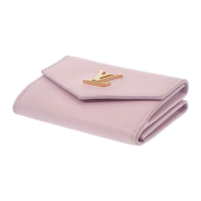 Louis Vuitton Portefeuille Lock Mini Trifold Wallet Compact — view 3