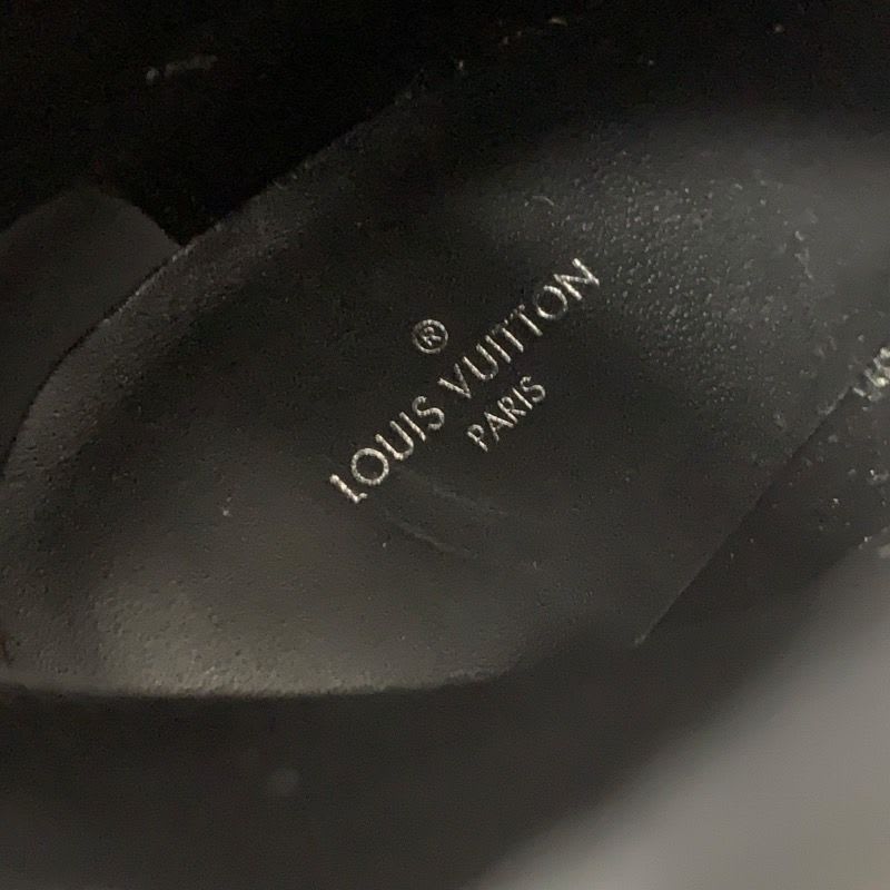 Louis Vuitton Star Trail Line Monogram Boots Short Shoes Leather Black — view 7