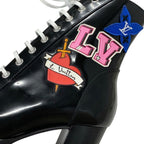Louis Vuitton Star Trail Line Monogram Boots Short Shoes Leather Black — view 9