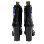 Louis Vuitton Star Trail Line Monogram Boots Short Shoes Leather Black — view 5