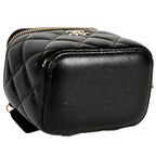 Chanel Vanity Mini Chain Pouch Caviar Leather Black 8-digit 31 st Coco Pearl — view 4