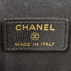 Chanel Vanity Mini Chain Pouch Caviar Leather Black 8-digit 31 st Coco Pearl — view 6