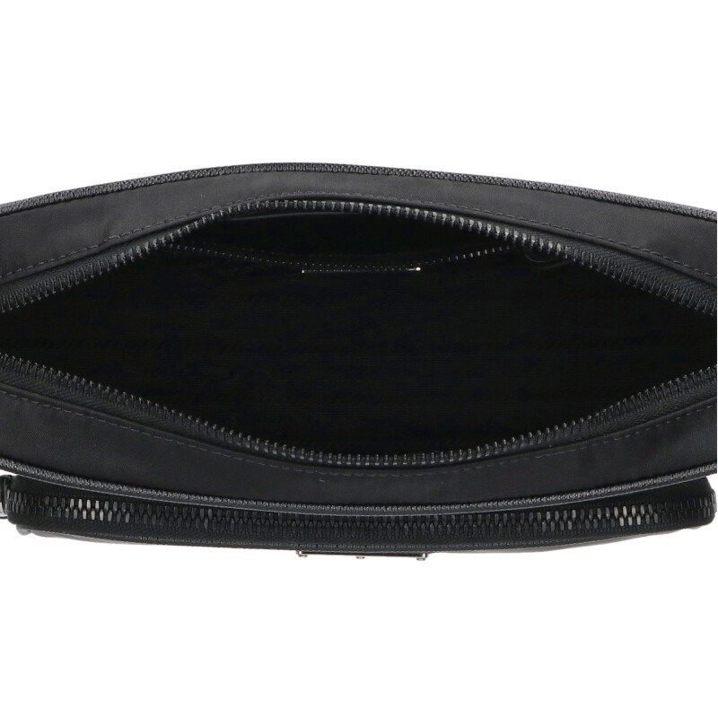 Prada 2 Vh190 Small Re-Nylon Saffiano Leather Shoulder Bag — view 3
