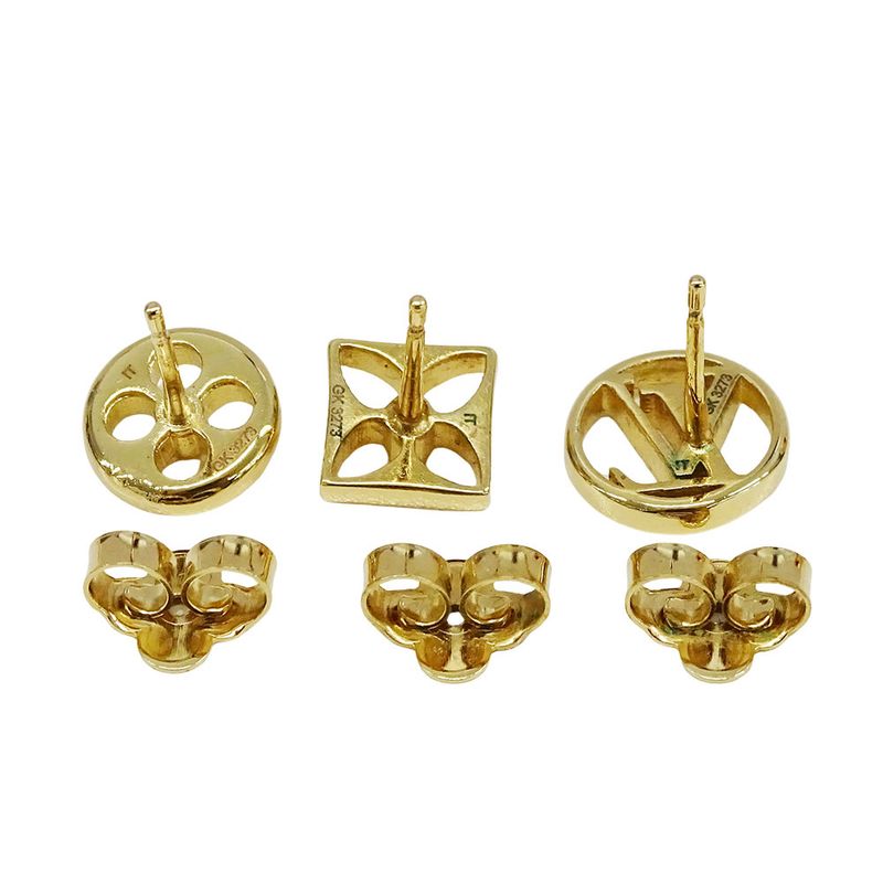 Louis Vuitton Earrings Monogram And Cles Izzy In Lock — view 4