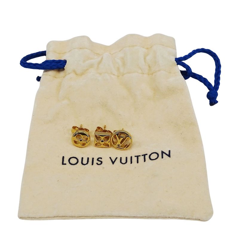Louis Vuitton Earrings Monogram And Cles Izzy In Lock — view 6