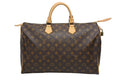 Louis Vuitton Speedy 40 Handbag Monogram Coating Brown