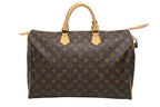 Louis Vuitton Speedy 40 Handbag Monogram Coating Brown