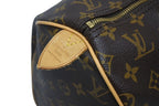 Louis Vuitton Speedy 40 Handbag Monogram Coating Brown — view 8